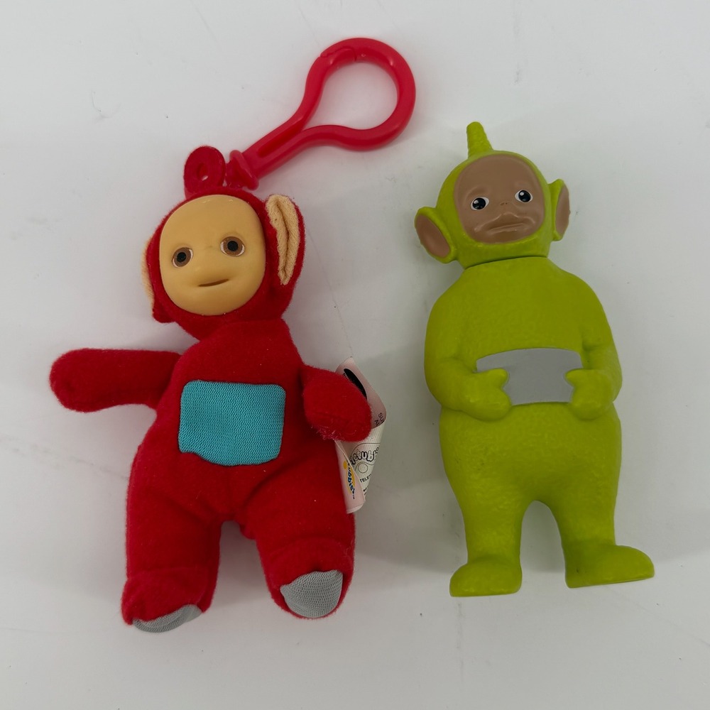 Teletubbies Red Po Burger King Kids Club Toys 1999 Green Dipsy‎ Figure